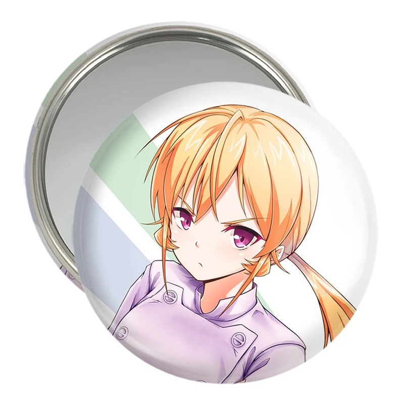 آینه جیبی خندالو مدل ارینا انیمه جنگ غذاها Food Wars  کد 17007