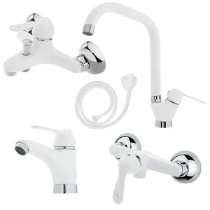 ست شیرآلات کویران آذر مدل مهر مجموعه 5 عددی