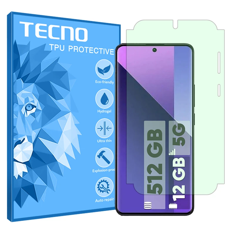 محافظ صفحه نمایش گرین لایت تکنو مدل Eye Care مناسب برای گوشی موبایل شیائومی Redmi Note 13 Pro Plus