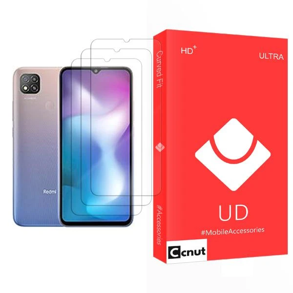 محافظ صفحه نمایش کوکونات مدل UD Ultra MIX003 مناسب برای گوشی موبایل شیائومی Redmi 9 Activ بسته سه عددی