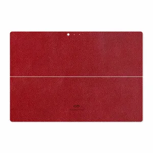 MAHOOT Red-Leather Cover Sticker for Microsoft Surface Pro 3 2014