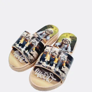 دمپایی بچگانه مدل گربه کد YYY_111