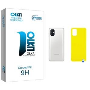 Cooling Olka glass Back Protector For Samsung سامسونگ Galaxy M51