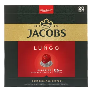 کپسول قهوه جاکوبز - 80 گرم بسته 20 عددی