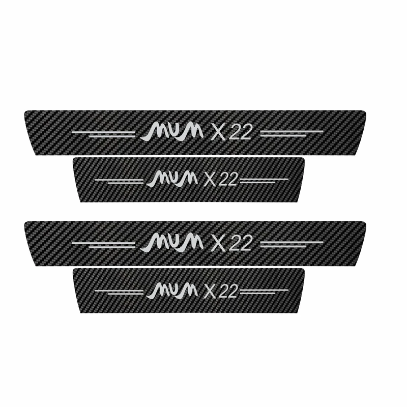 برچسب پارکابی خودرو سولگی مدل کربن کد J52 مناسب برای ام وی ام ایکس 22 بسته 4 عددی