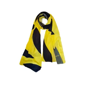 شال زنانه مدل چهارفصل طرح برگ