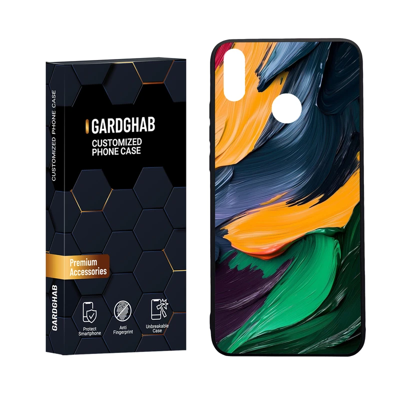 کاور گارد قاب مدل دورژله ای ساده مناسب برای گوشی موبایل آنر 8x