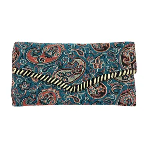 کیف پول زنانه مدل سنتی طرح گلیم کد 106