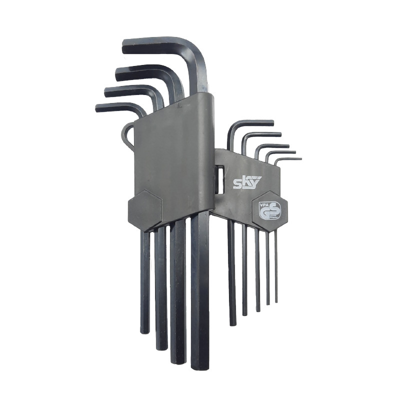 آچار آلن اسکای مدل 2212B مجموعه 9عددی آچار آلن اسکای مدل 2212B مجموعه 9عددی