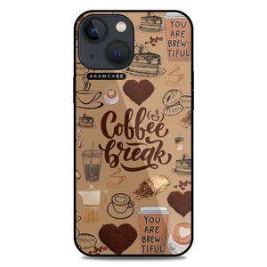 AKAM AMC-WA13M-COFFEE-18 Cover For Apple iPhone 13 Mini