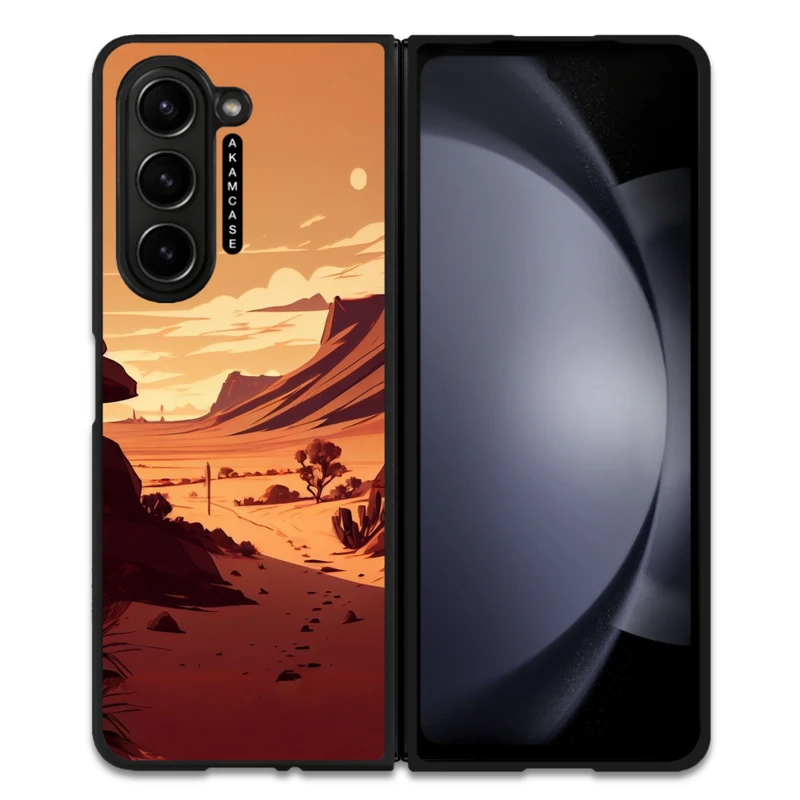 کاور آکام مدل AMC-WSGZFOLD5-DESERT-21 مناسب برای گوشی موبایل سامسونگ Galaxy Z Fold 5