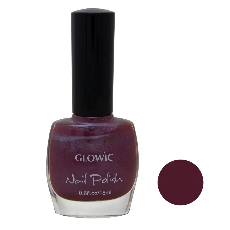 لاک ناخن گلویک مدل GLO شماره 46
