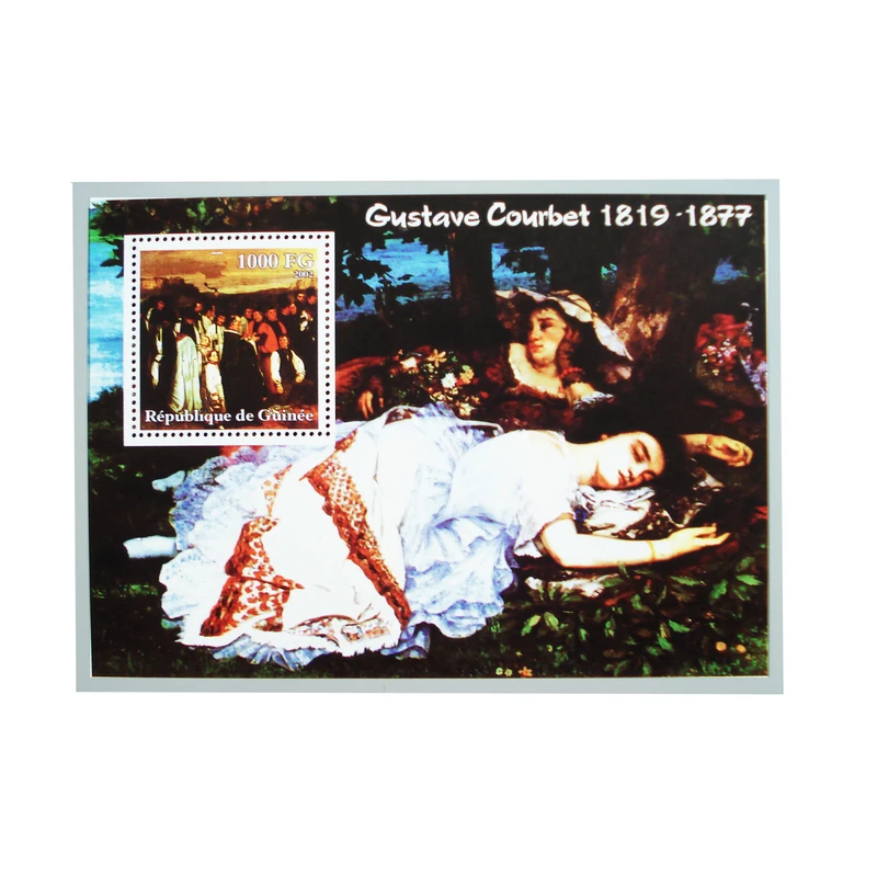 تمبر یادگاری مدل GUSTAVE COURBET کد F-950
