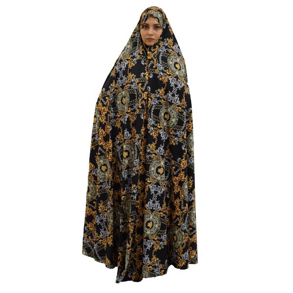 چادر نماز حجاب فاطمی مدل کوبیسم دوار کد meshki 3004