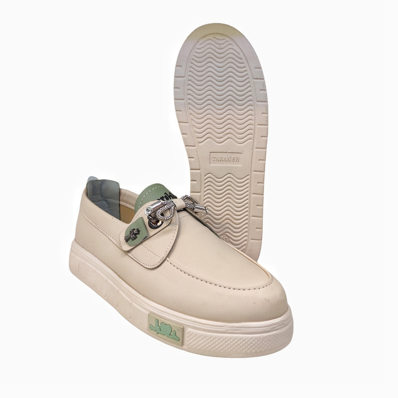 کفش روزمره زنانه مدل پاپیون‌نگین