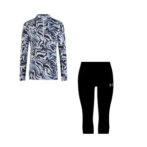 ست تی شرت و شلوارک ورزشی زنانه مدل 276-3101