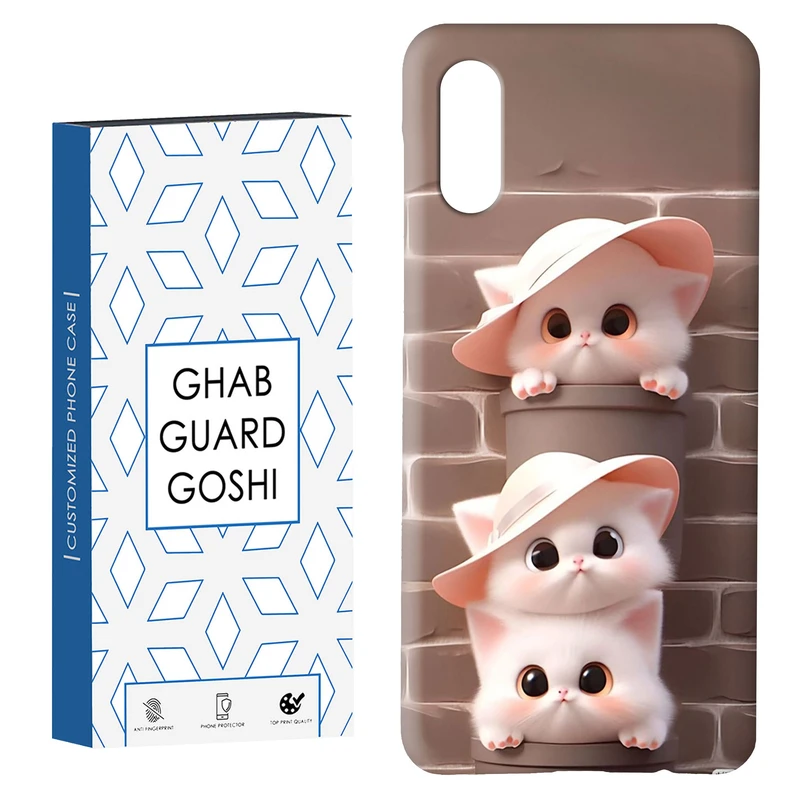 کاور قاب گارد گوشی طرح پیشی کد Dimo-362 مناسب برای گوشی موبایل سامسونگ Galaxy A02 / M02