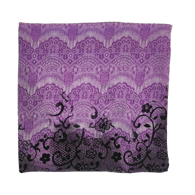 روسری دخترانه طرح گل مدل Ss24