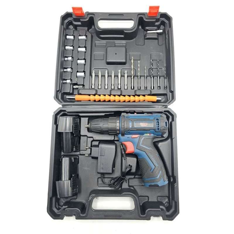 مجموعه 29 عددی دریل شارژی باس مدل V18V مجموعه 29 عددی دریل شارژی باس مدل V18V