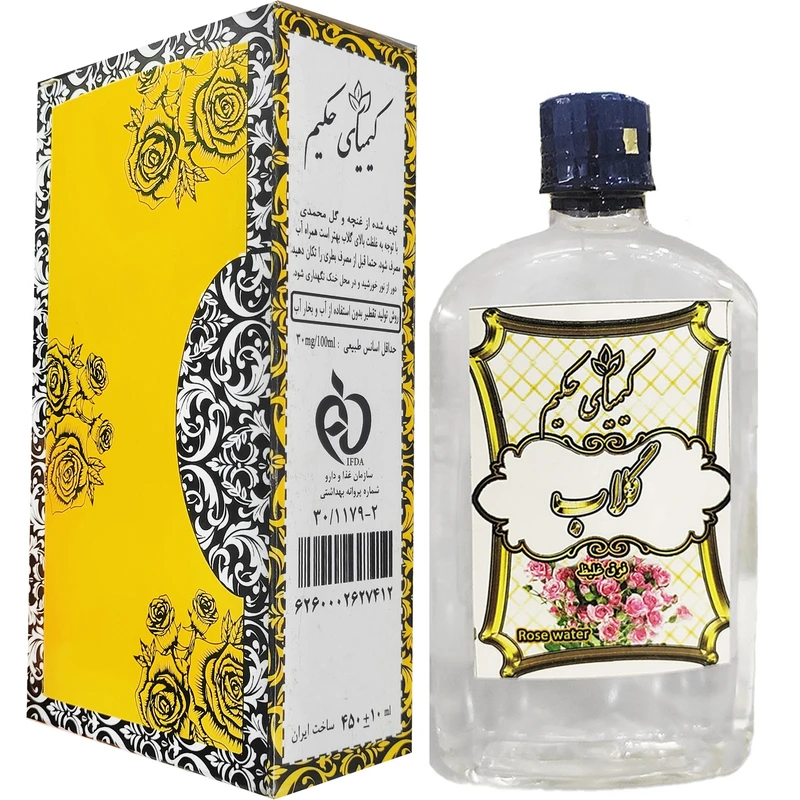 گلاب 30 عیار کیمیای حکیم - 450 میلی لیتر