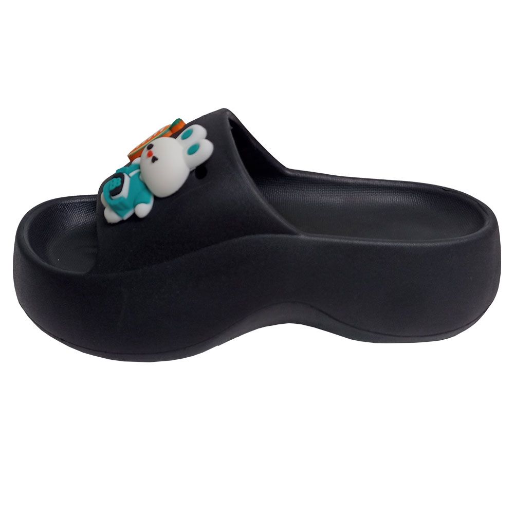 دمپایی زنانه پایون مدل کاروت کد 1581-BK - - 1