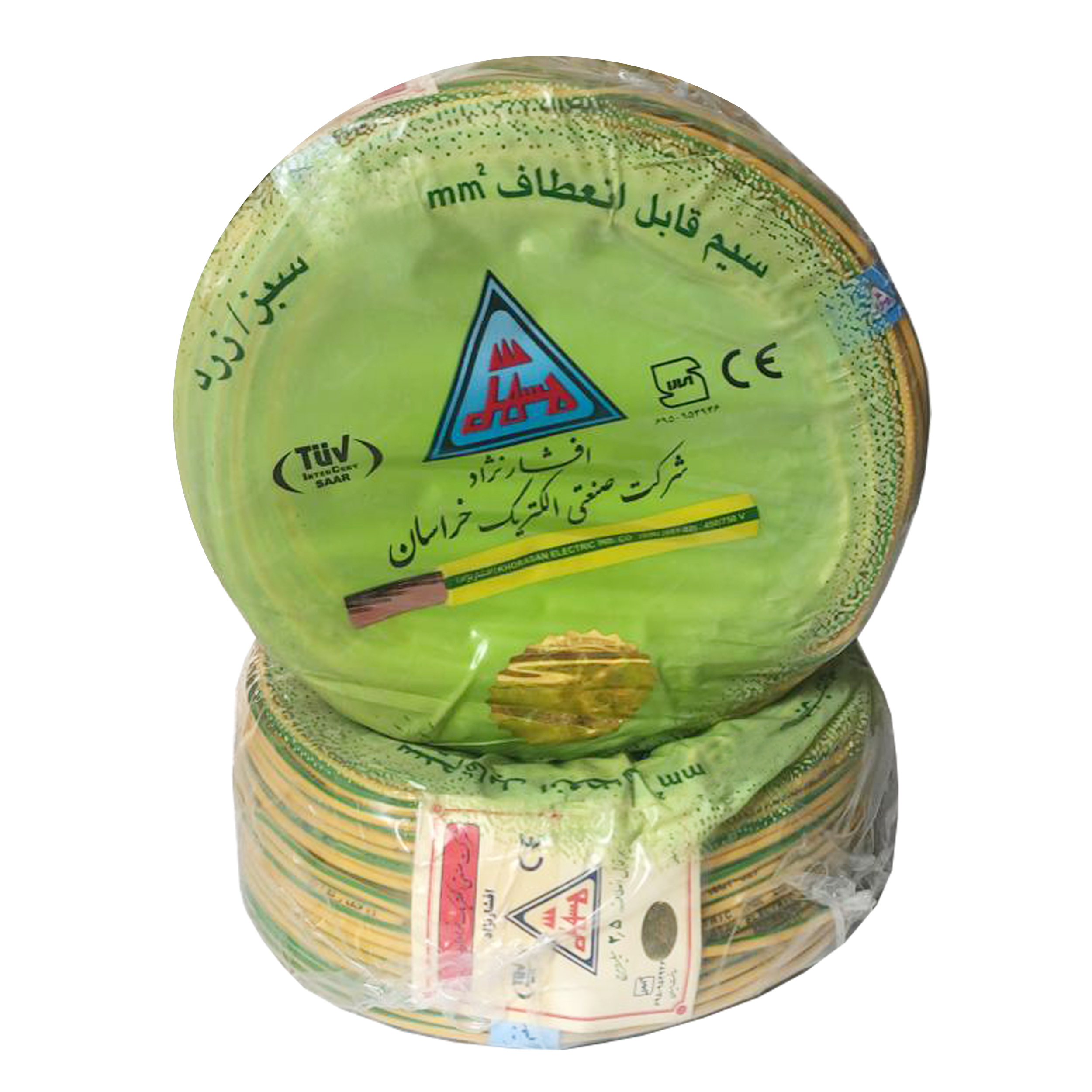 سیم برق افشان ارت 1 در 6 افشار نژاد خراسان مدل M1061