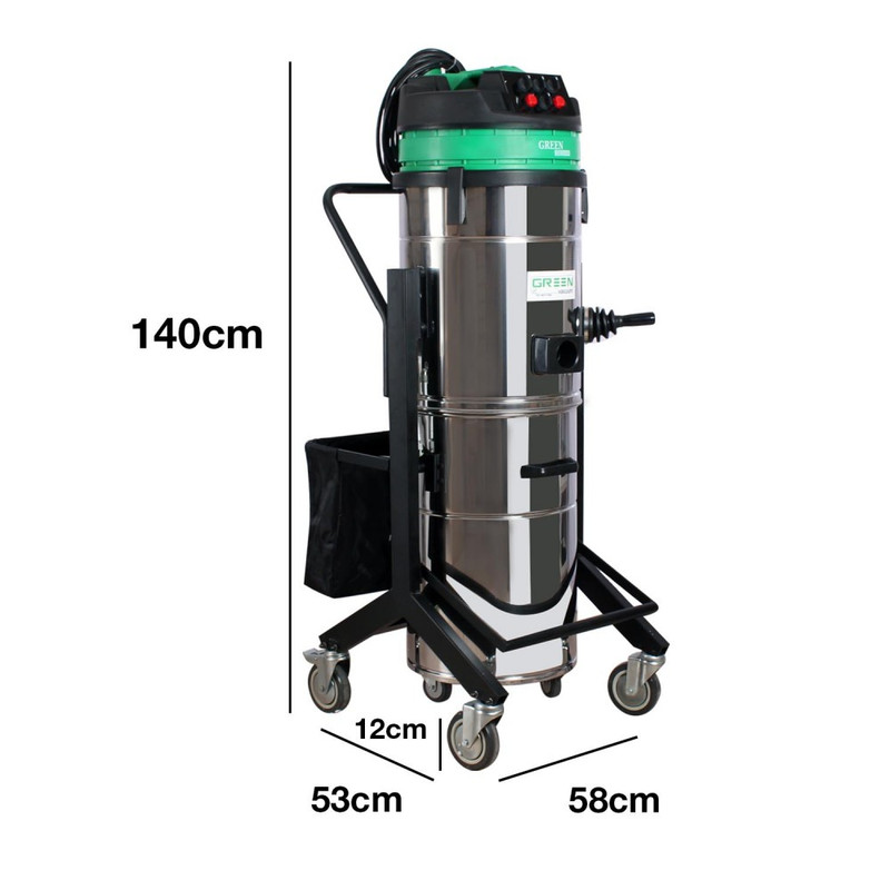 جاروبرقی صنعتی گرین وکیوم مدل 9730