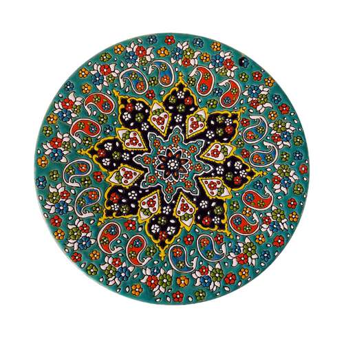 بشقاب میناکاری کد 9614