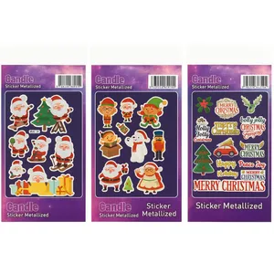 برچسب مدل کریسمس بسته 3 عددی