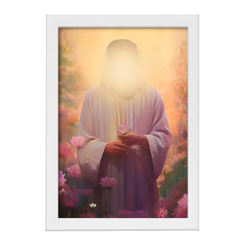 تابلو خندالو مدل موج دریا و قلب کد F10673