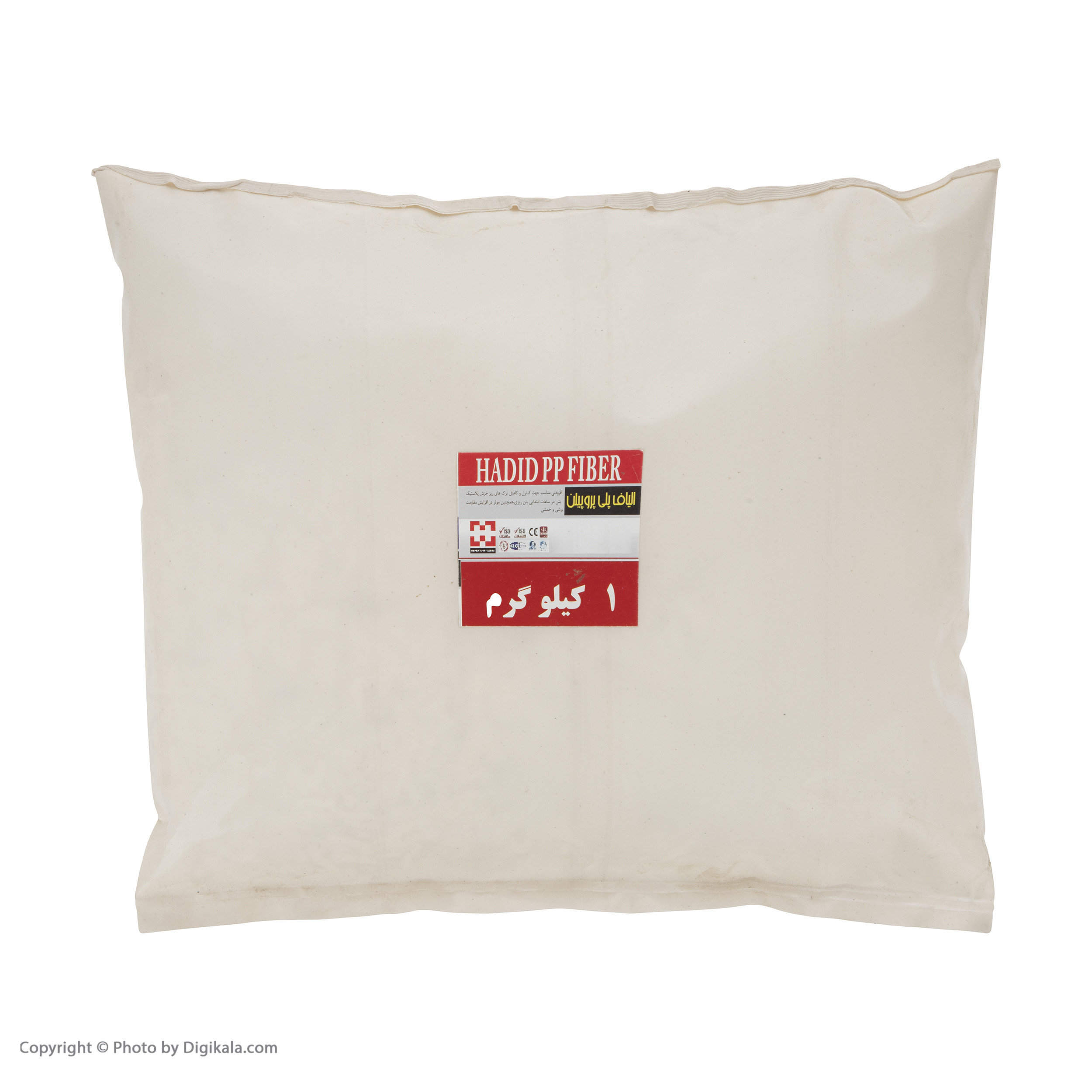 الیاف پلی پروپلین حدید فام صنعت مدل PP FIBER وزن 1 کیلوگرم