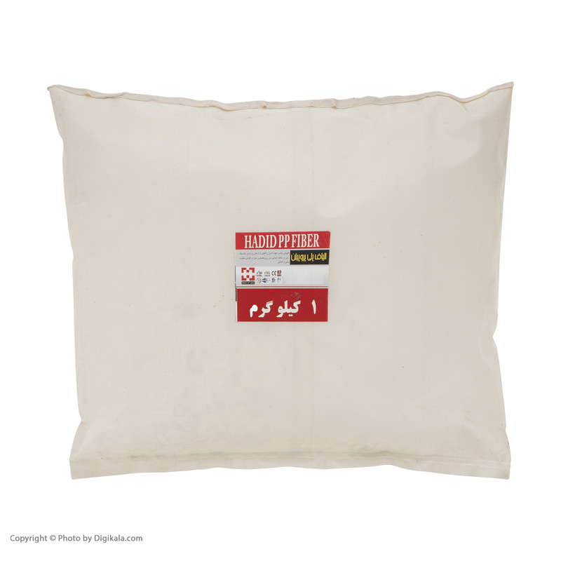 الیاف پلی پروپلین حدید فام صنعت مدل PP FIBER وزن 1 کیلوگرم