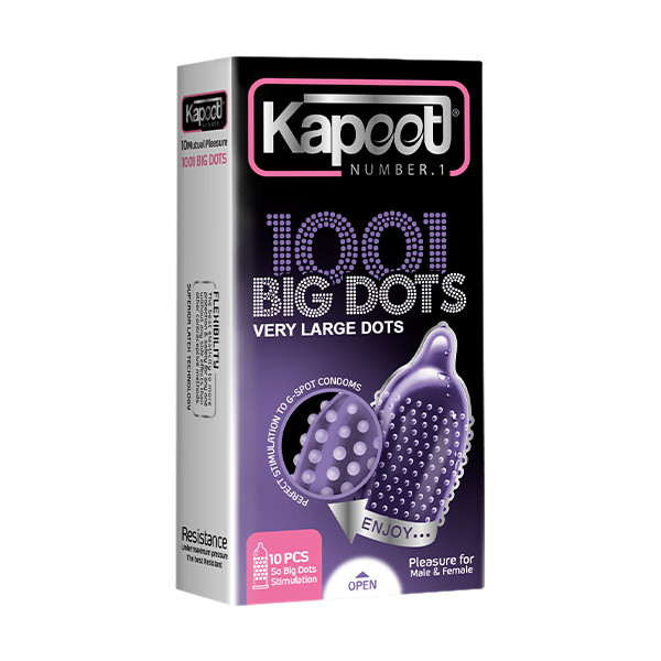 کاندوم کاپوت مدل BIG DOTS بسته 10 عددی به همراه کاندوم کاپوت مدل Classic Lubricated بسته 3 عددی کاندوم کاپوت مدل BIG DOTS بسته 10 عددی به همراه کاندوم کاپوت مدل Classic Lubricated بسته 3 عددی