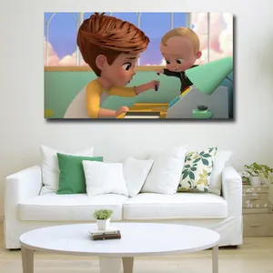  تابلو کودک و نوزاد مدل بچه رئیس کد 1