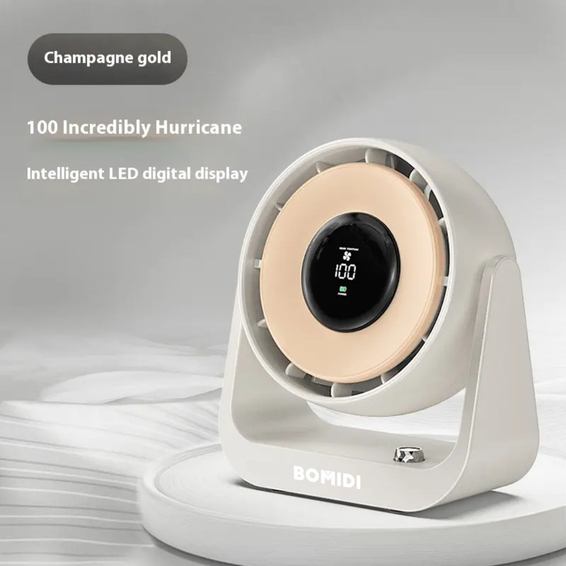 پنکه شارژی بمیدی مدل DF02 ظرفیت 4000 میلی آمپر ساعت