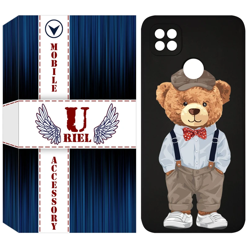 کاور یوریل قاب مدل KSH کد 41 طرح تدی مناسب برای گوشی موبایل شیائومی Redmi 9C / Redmi 10A