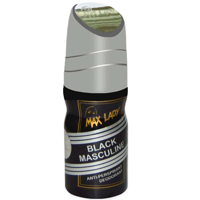 رول ضد تعریق مردانه مکس لیدی مدل Black Masculine حجم 60 میلی لیتر رول ضد تعریق مردانه مکس لیدی مدل Black Masculine حجم 60 میلی لیتر