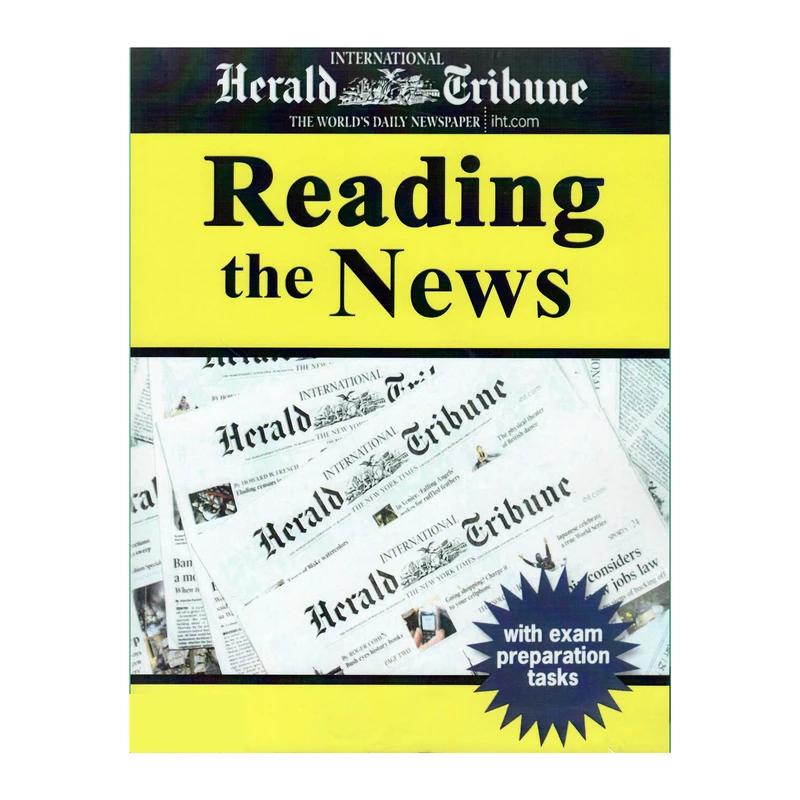 کتاب Reading the News اثر Pete Sharma انتشارات هدف نوین