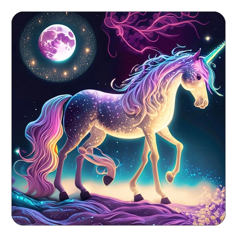 مگنت کاکتی طرح اسب تک شاخ و یونیکورن مدل mp31820