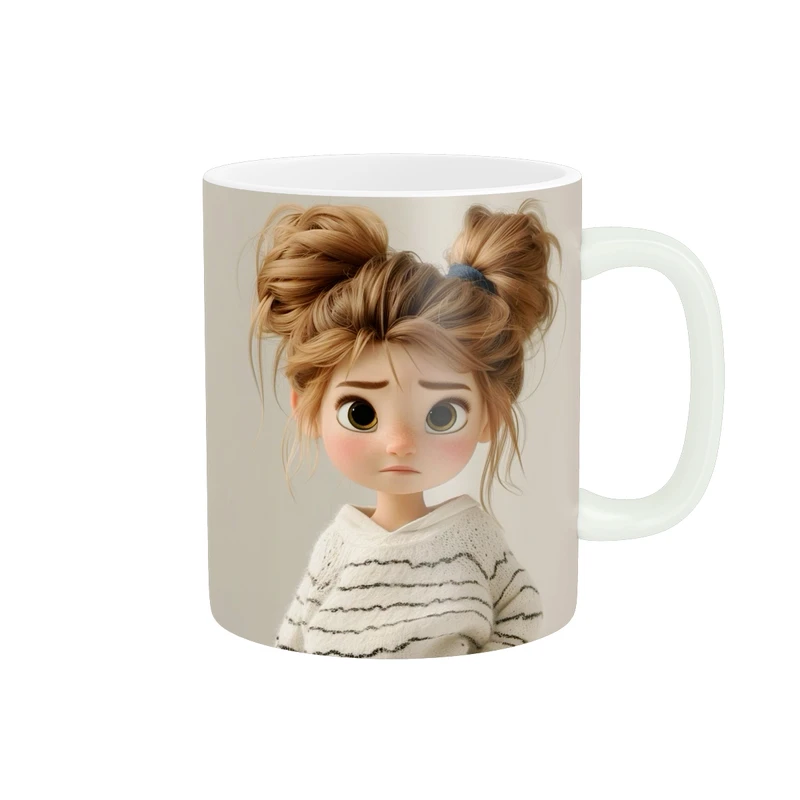 ماگ پاد آفرین طرح دختر کد 6136