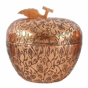 قندان مسی طرح سیب