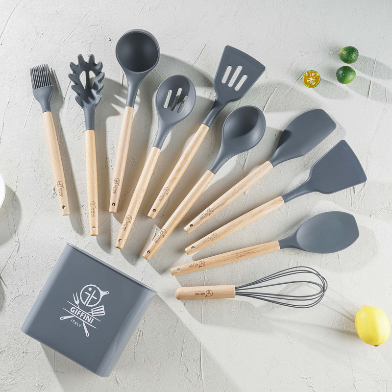 سرویس کفگیر و ملاقه 11 پارچه جی فی نی مدل G-H-11