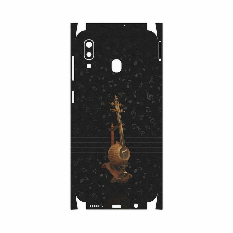 برچسب پوششی ماهوت مدل Persian Fiddle Instrument-FullSkin مناسب برای گوشی موبایل سامسونگ Galaxy A30