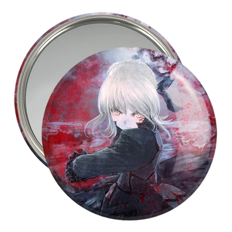 آینه جیبی خندالو مدل التر انیمه Fate Stay Night  کد 22816