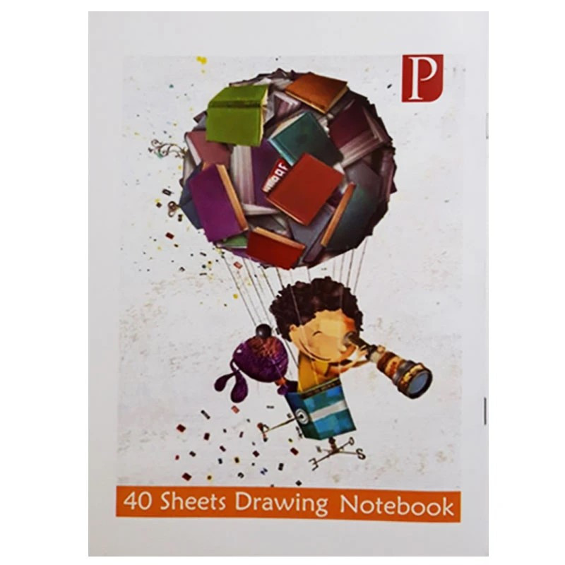 دفتر نقاشی 40 برگ مدل ساده کد 333 بسته 3 عددی