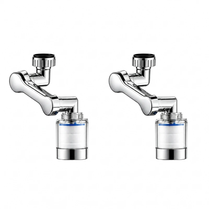 سری شیرآلات مدل فیلتر دار چرخشی کد 360 بسته دو عددی 