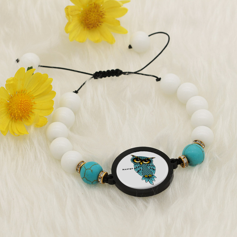 دستبند زنانه ناکسیگو طرح جغد کد BR4350