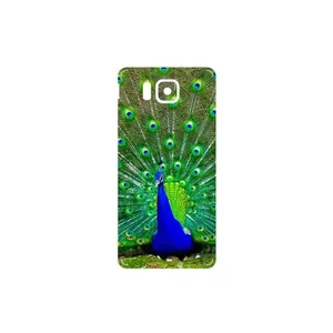 MAHOOT Peacock Cover Sticker for Samsung Galaxy Alpha