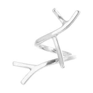 انگشتر نقره زنانه مدل شاخ گوزن