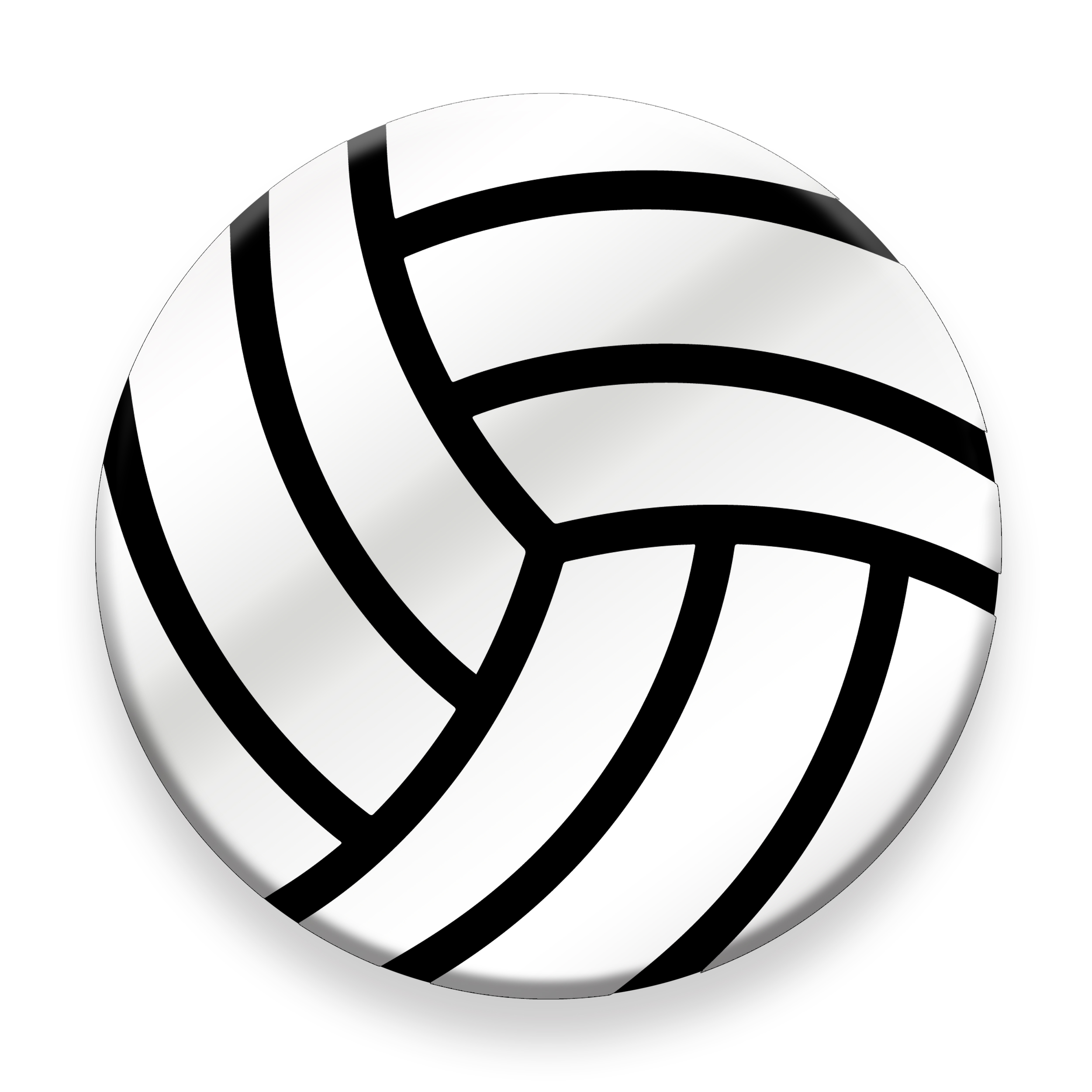 برچسب موبایل مدل Volleyball مناسب برای پایه نگهدارنده مغناطیسی